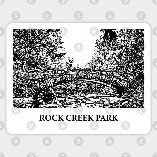 Rock Creek Park Magnet by Lakeric